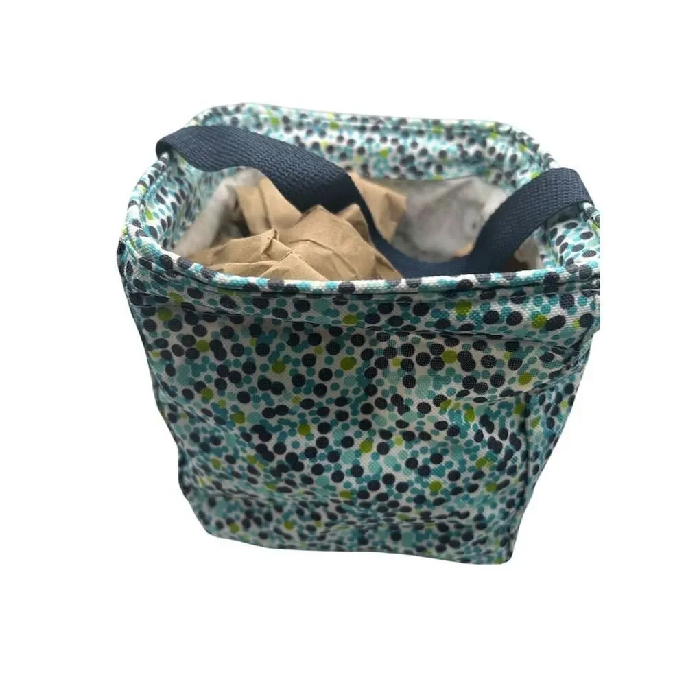Thirty-One Impressionist Dot Carry-All Caddy Bag